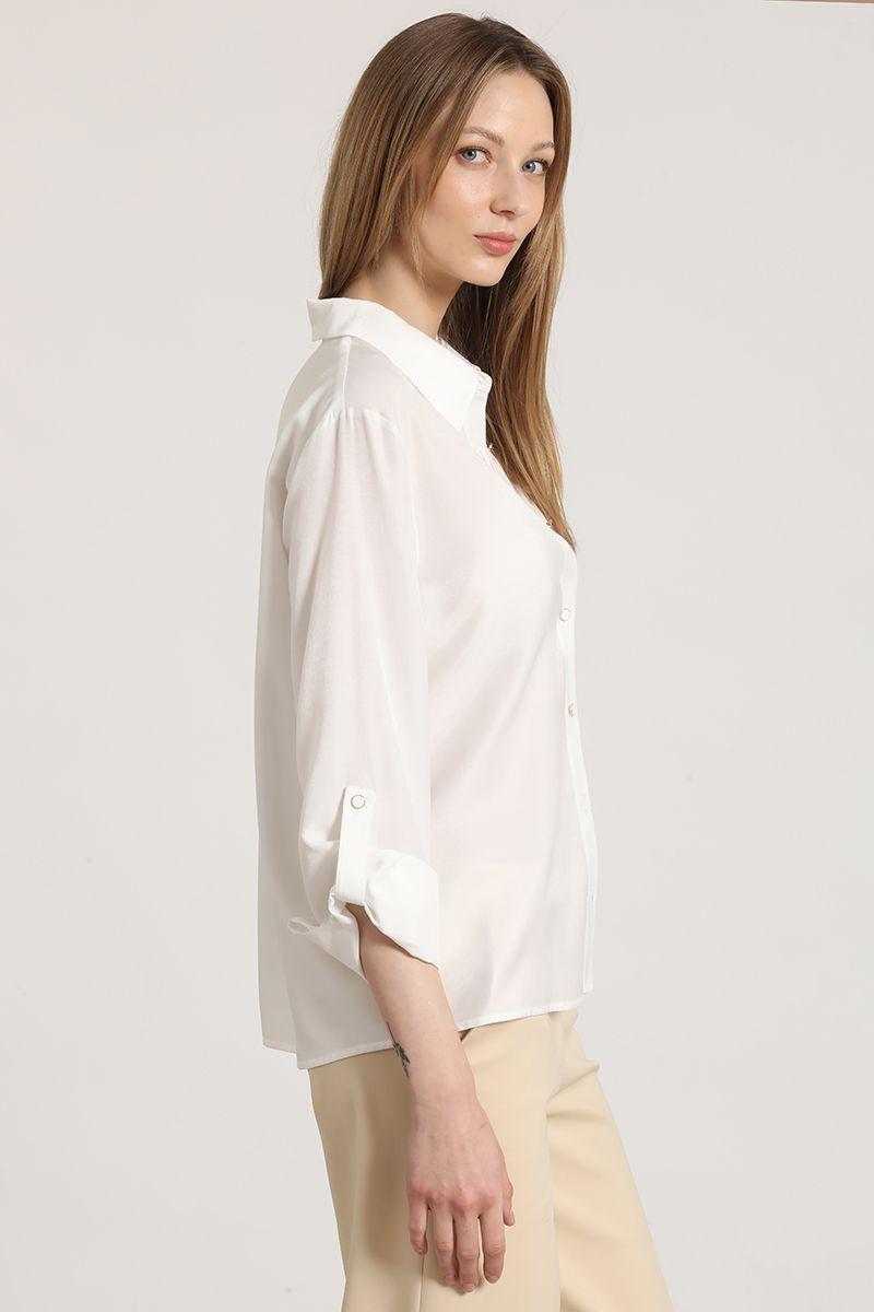 Blusa básica Liola mujer crudo-2