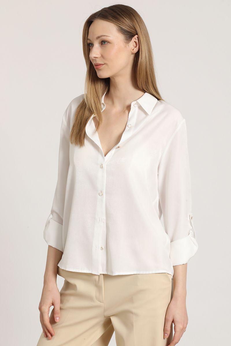 Blusa básica Liola mujer crudo-5