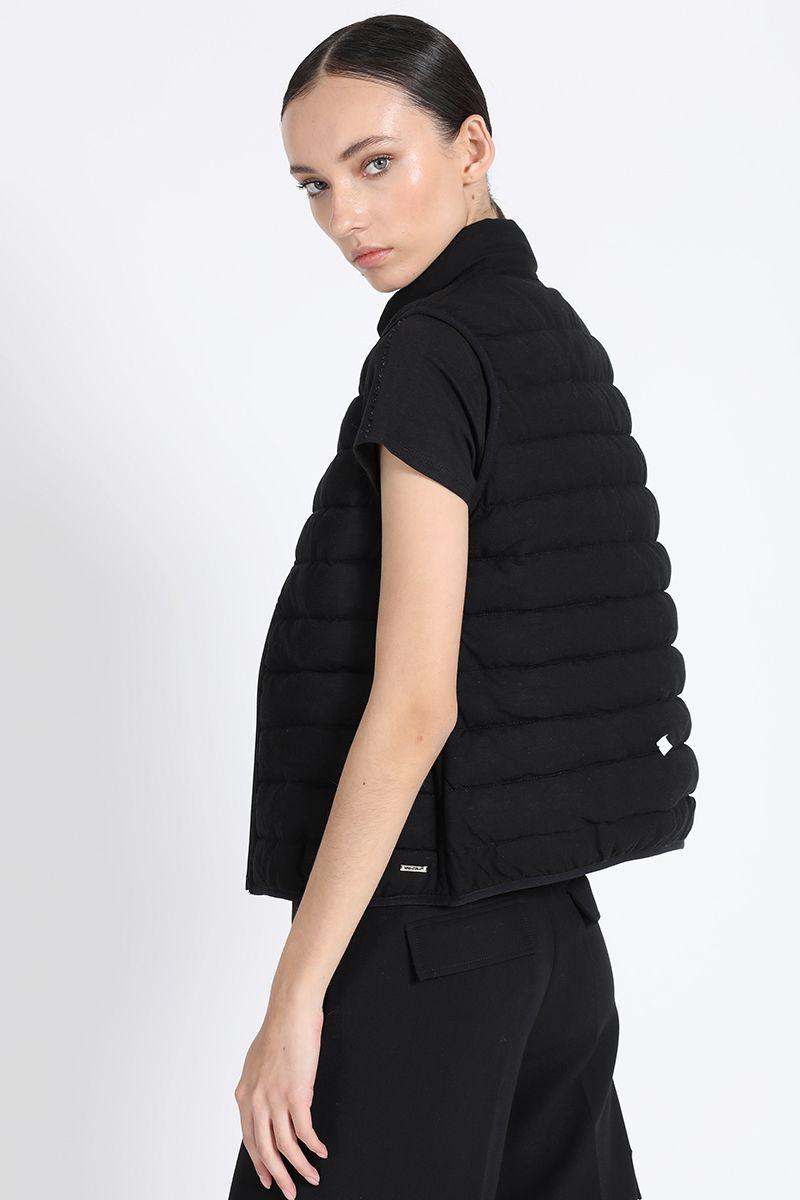 Parka Reversible Con Estampado, Negro Liola-3