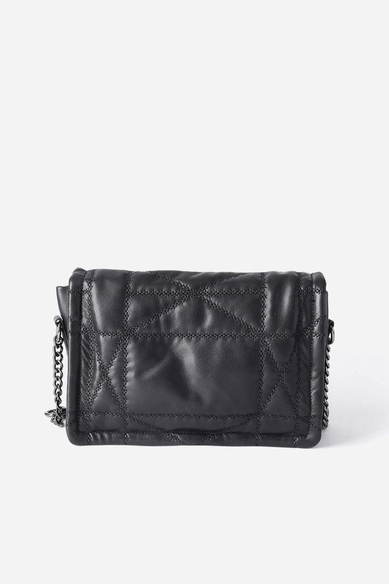 Cartera mediana acolchado Liola negro-2