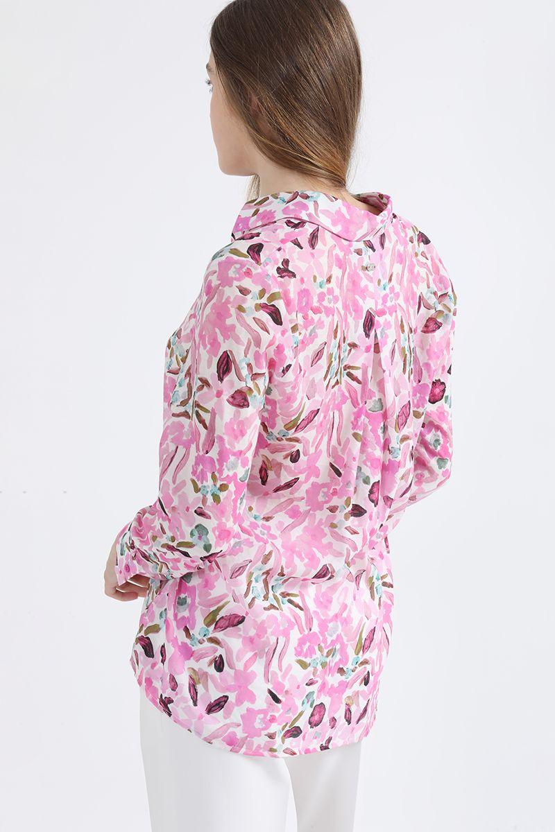 Blusa Estampado Floral, Rosa Liola-3