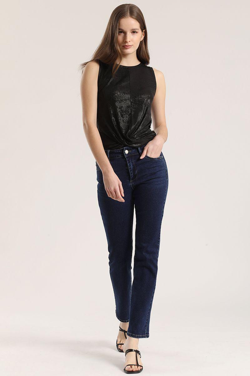 Jeans slim Liola mujer azul-2