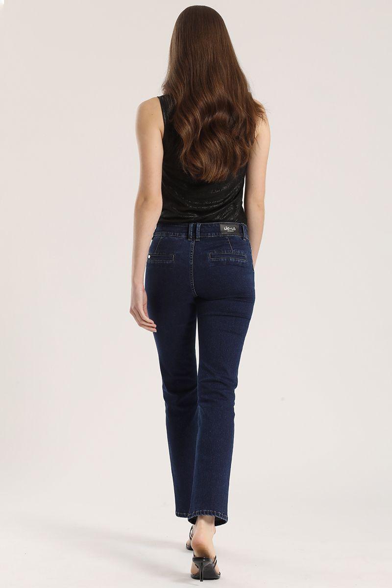 Jeans slim Liola mujer azul-5
