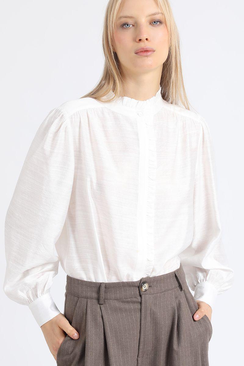 Blusa Vuelos Fantasia, Crudo Liola-2