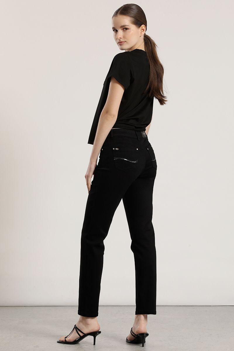 Jeans skinny liola mujer negro-2