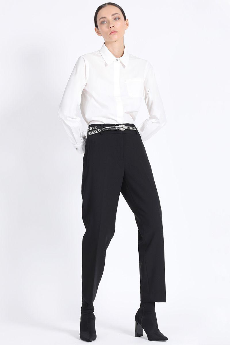 Pantalon Sastre, Negro Liola-0