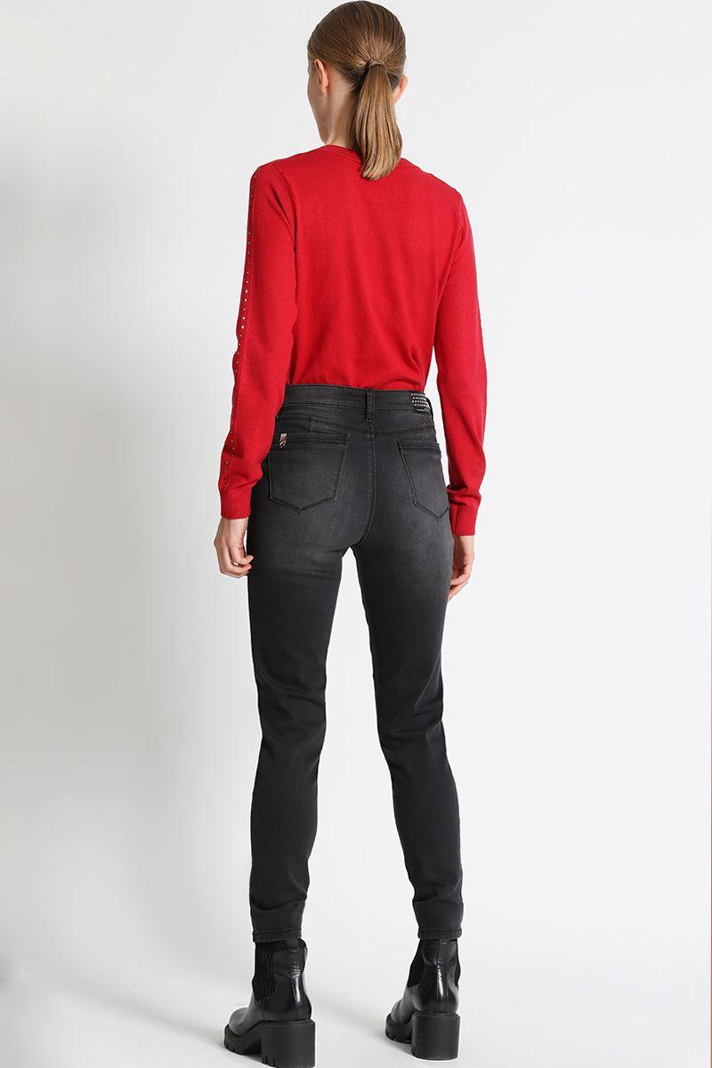 Jeans Básico Negro Liola-2