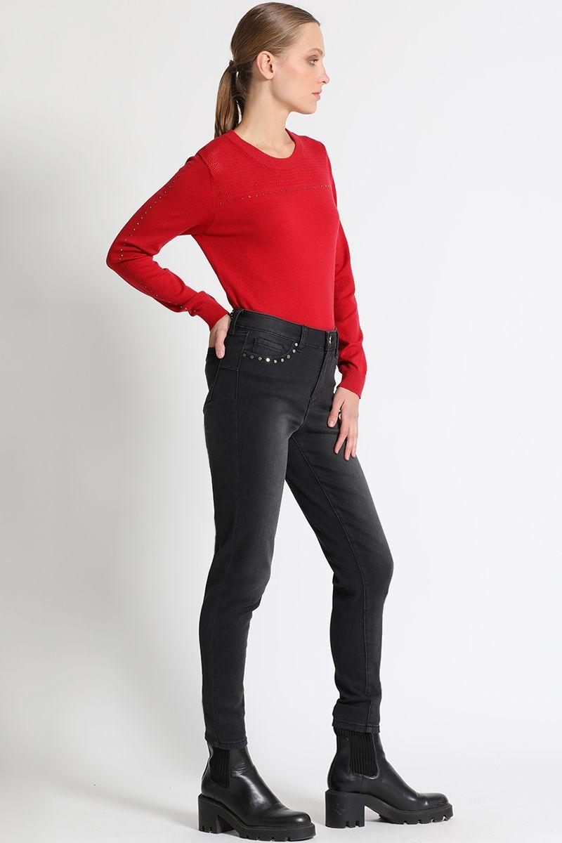 Jeans Básico Negro Liola-3