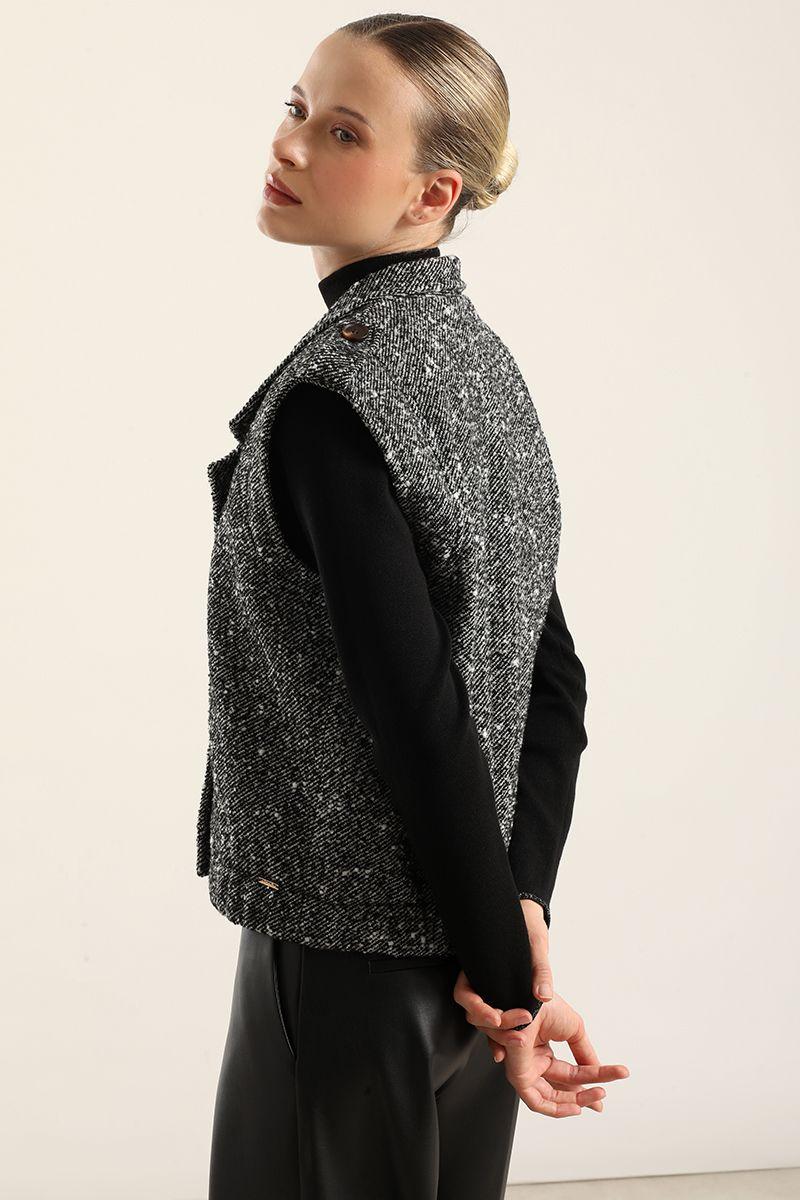 Chaqueta Sin Magas, Fantasia Negro Liola-3