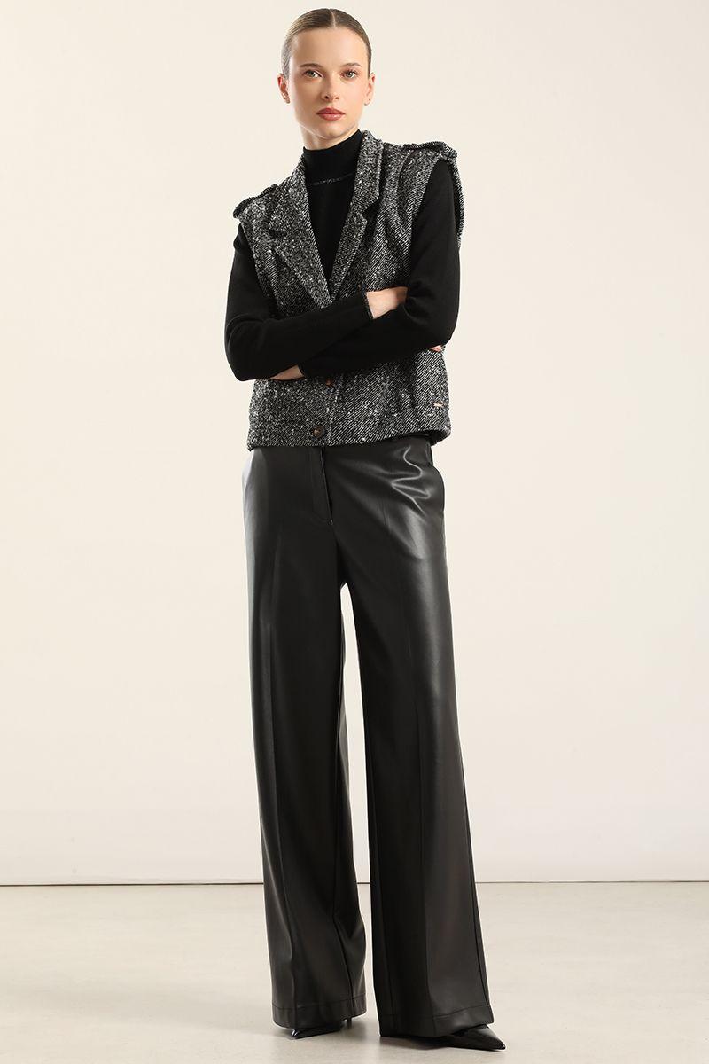 Chaqueta Sin Magas, Fantasia Negro Liola-4