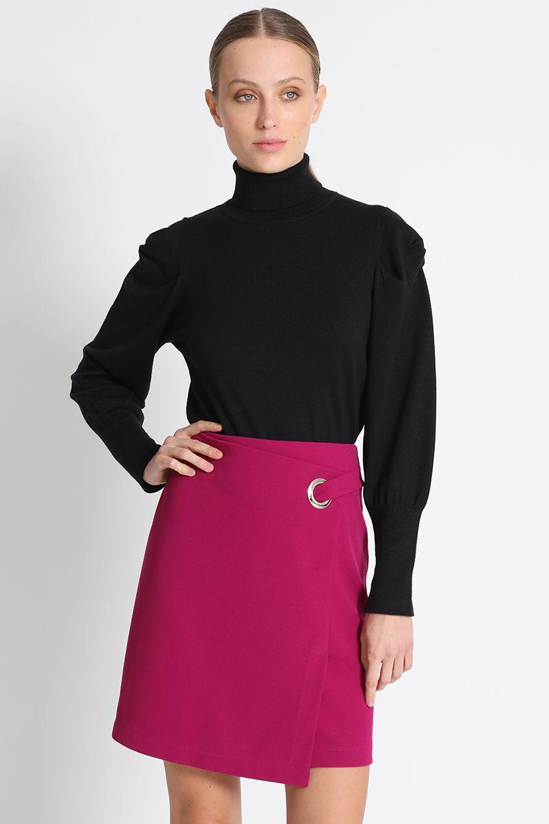 Falda Corto Liso Fresa Liola-3