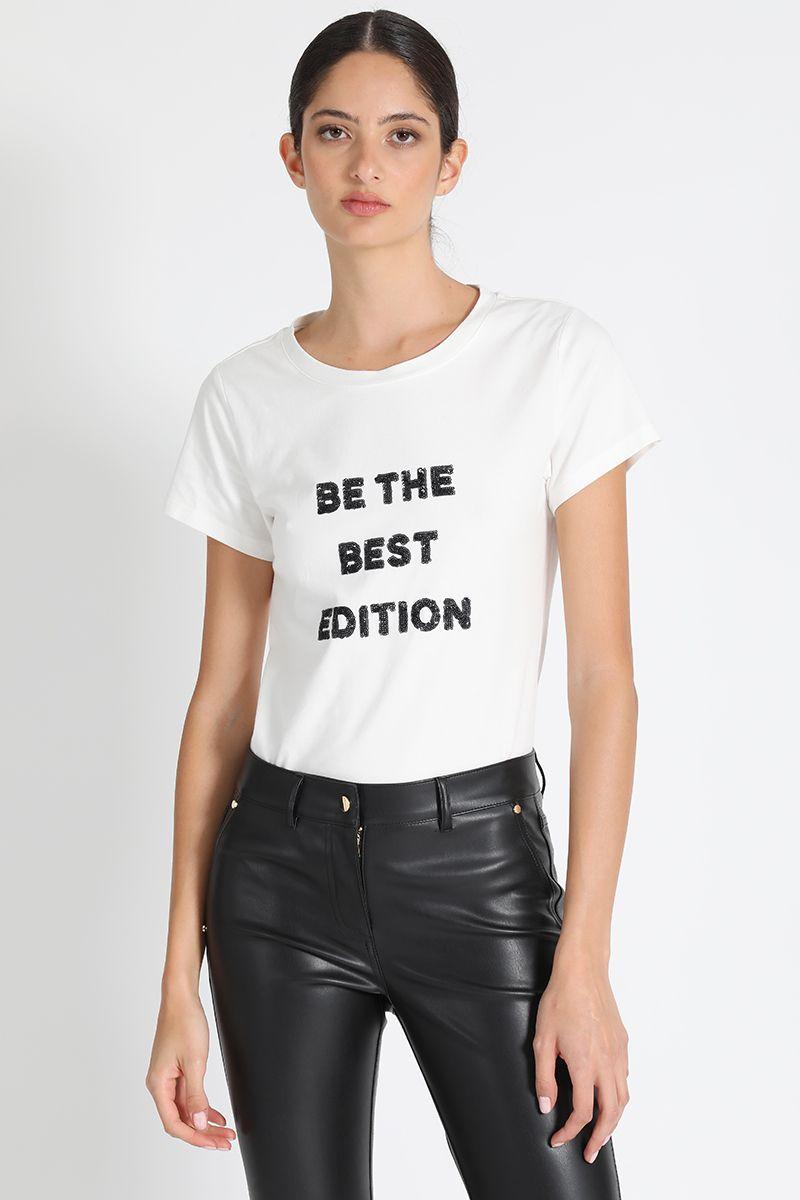 Polera Básica Blanca Liola-0