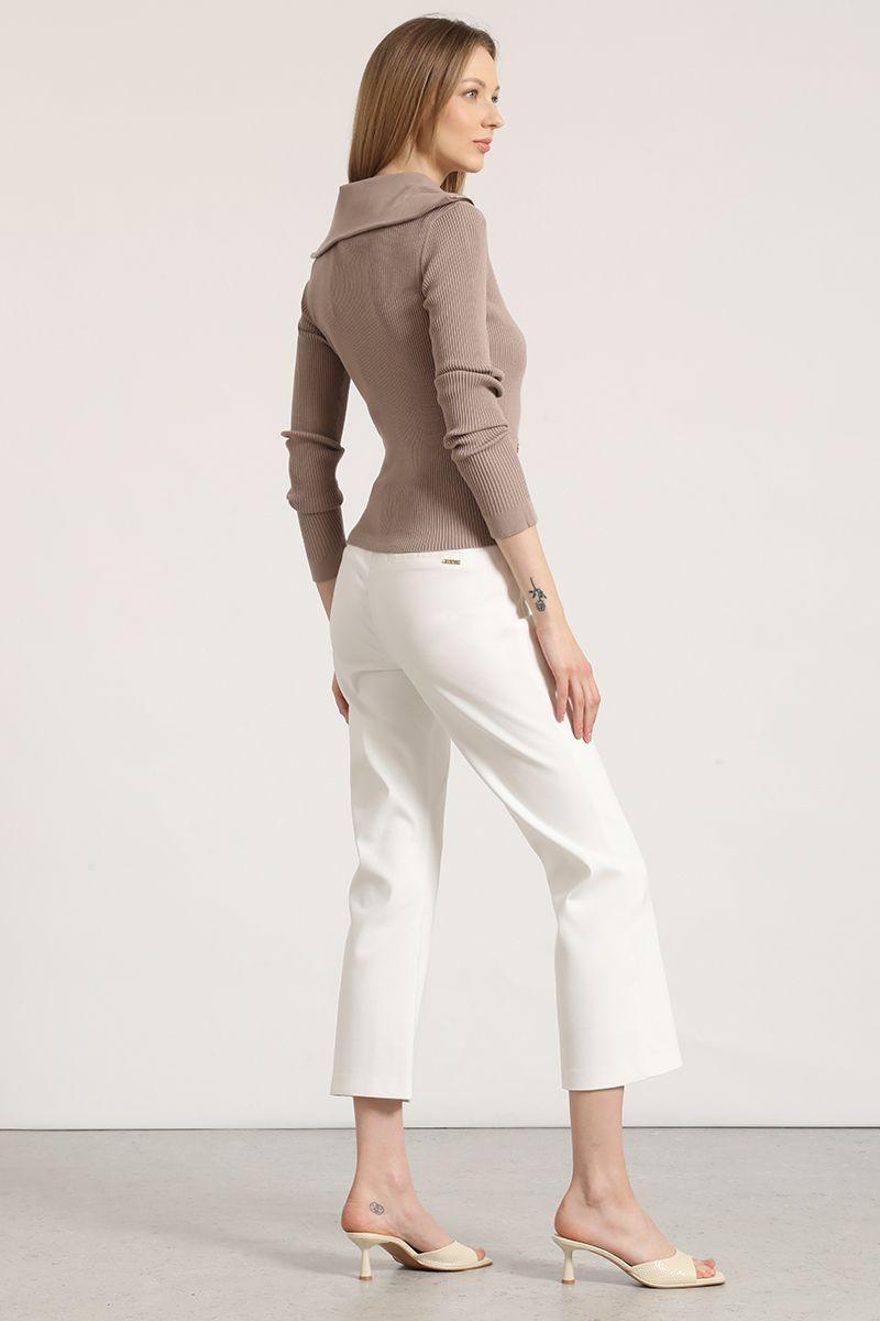 Pantalón pitillo liola mujer crudo-4
