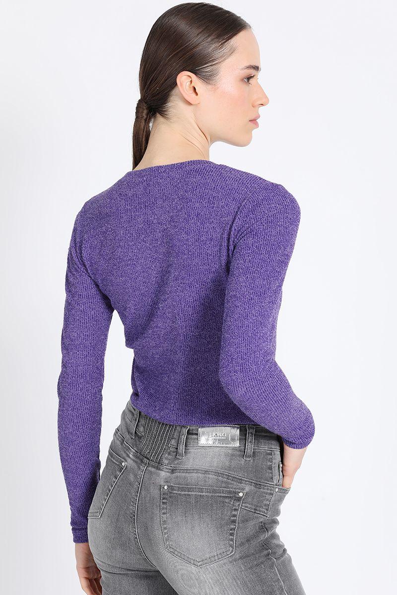 Polera Fantasia Violeta Liola-4