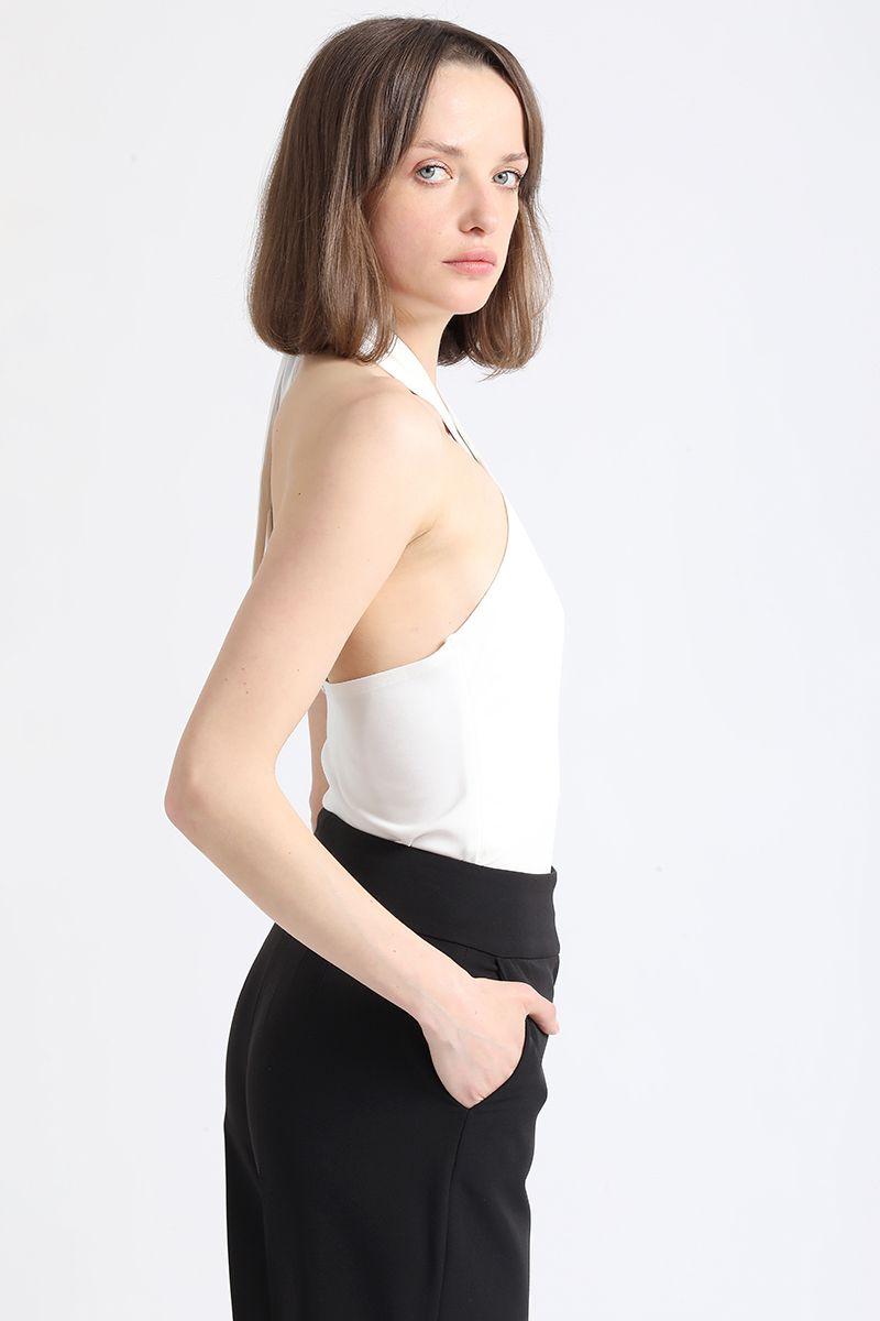 Top Halter Cruzado, Crudo Liola-1