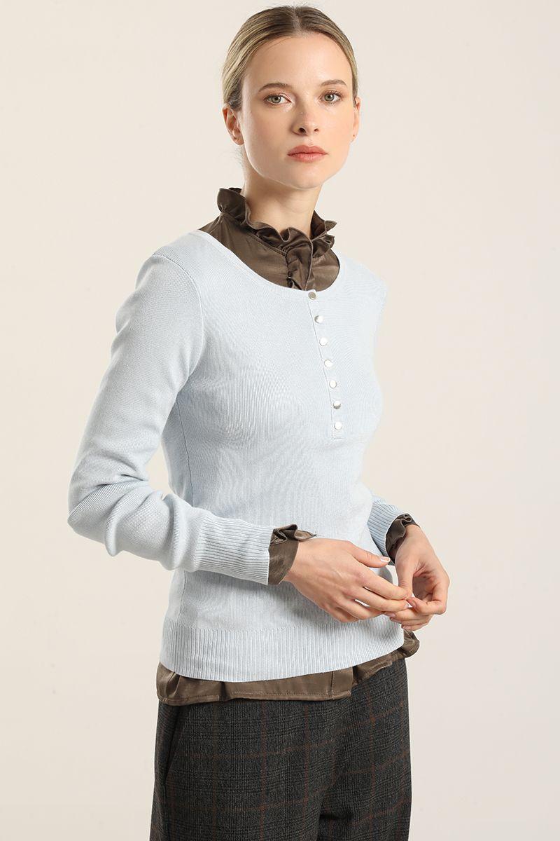 Jersey Punto Basico, Celeste Liola-2