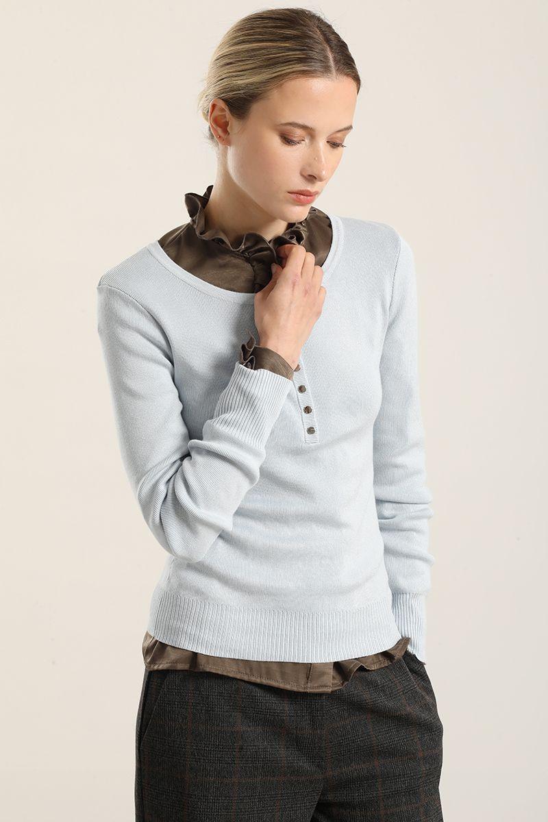 Jersey Punto Basico, Celeste Liola-4