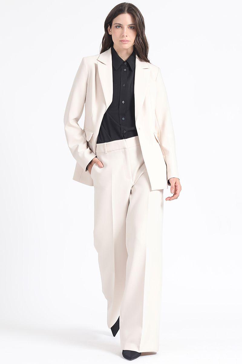 Blazer Entallado Clasico, Crudo Liola-5