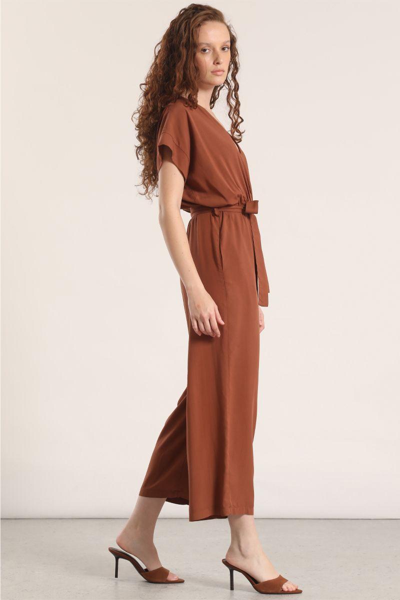 Enterito cruzado Liola mujer chocolate-2