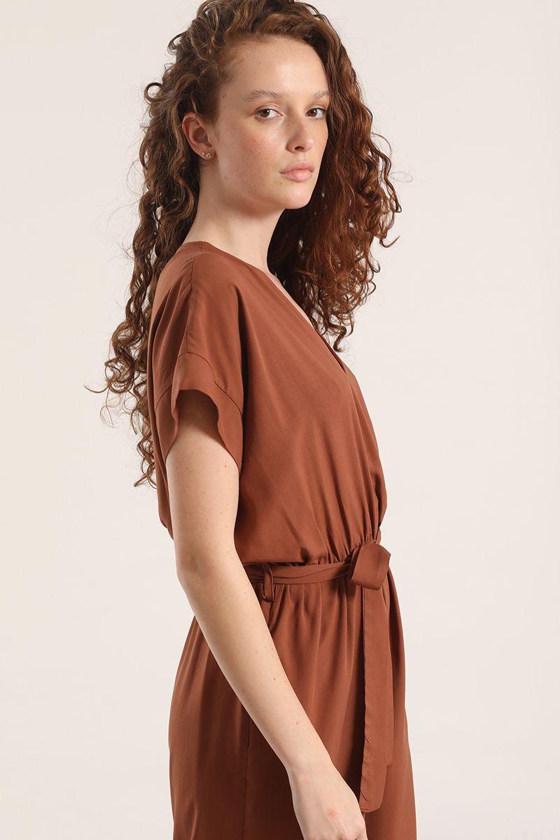 Enterito cruzado Liola mujer chocolate-4