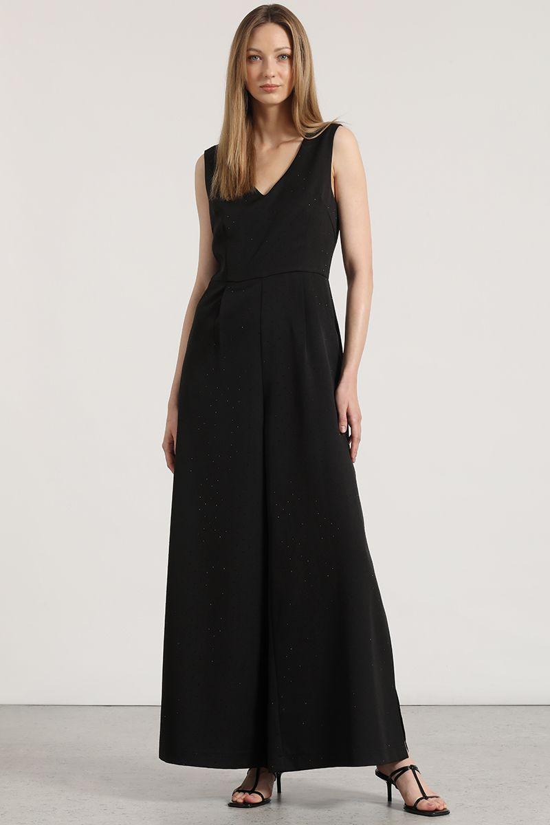Enterito Palazzo strass Liola mujer negro-1