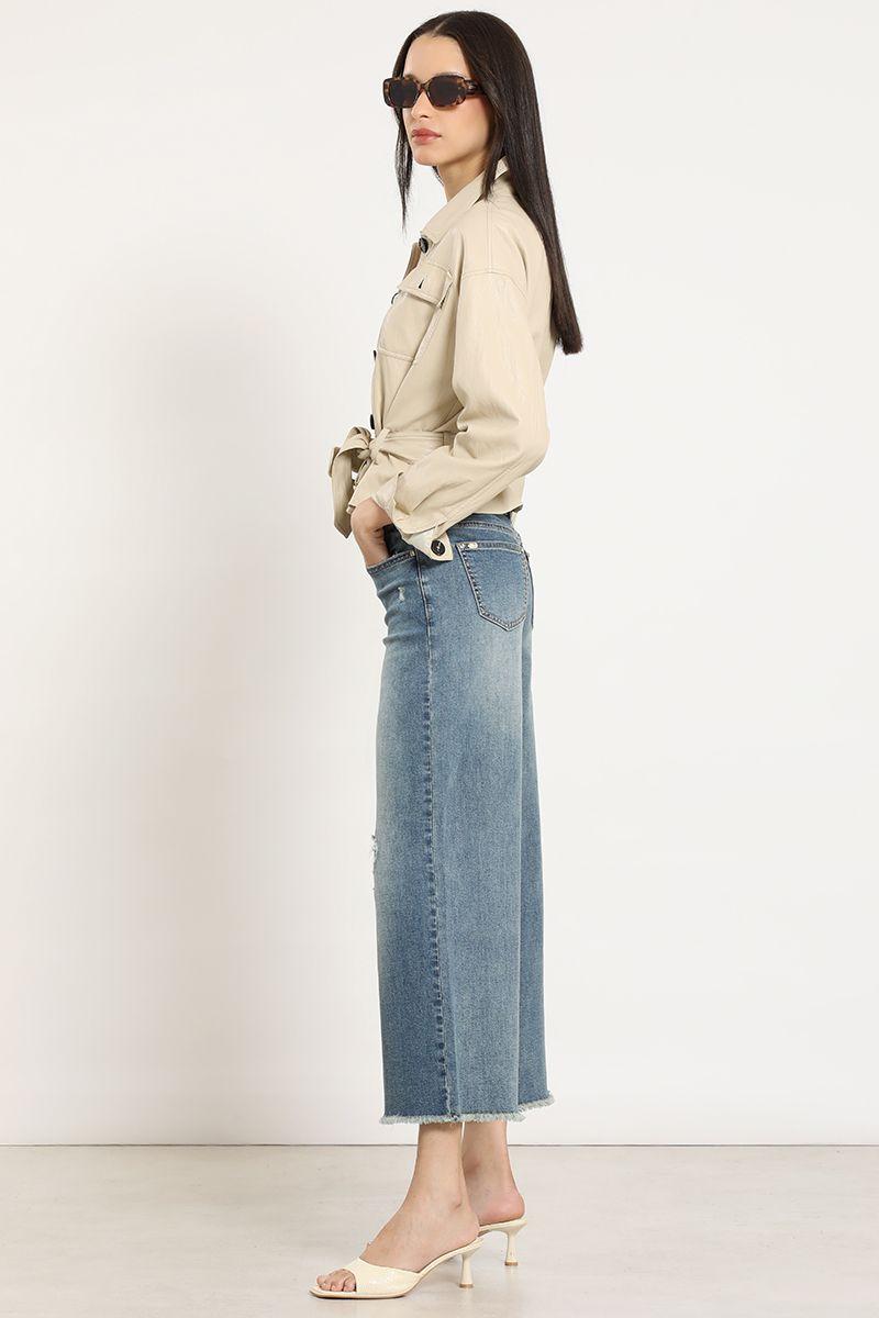 Jeans wide leg, azul Liola-2