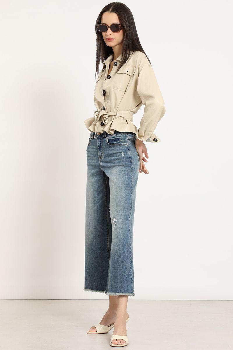 Jeans wide leg, azul Liola-6
