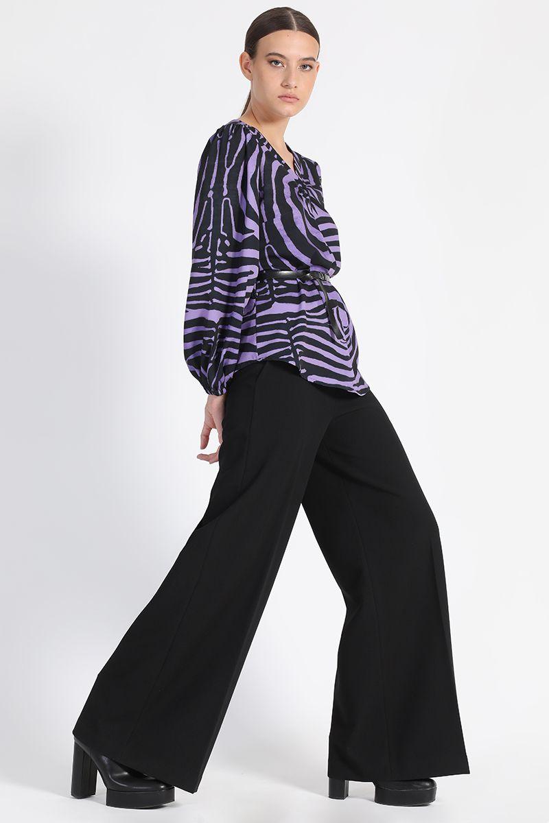Blusa V Estampado Rosa Liola-2