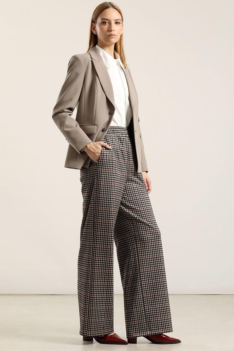 Pantalón ancho, tiro alto, burdeo Liola-1