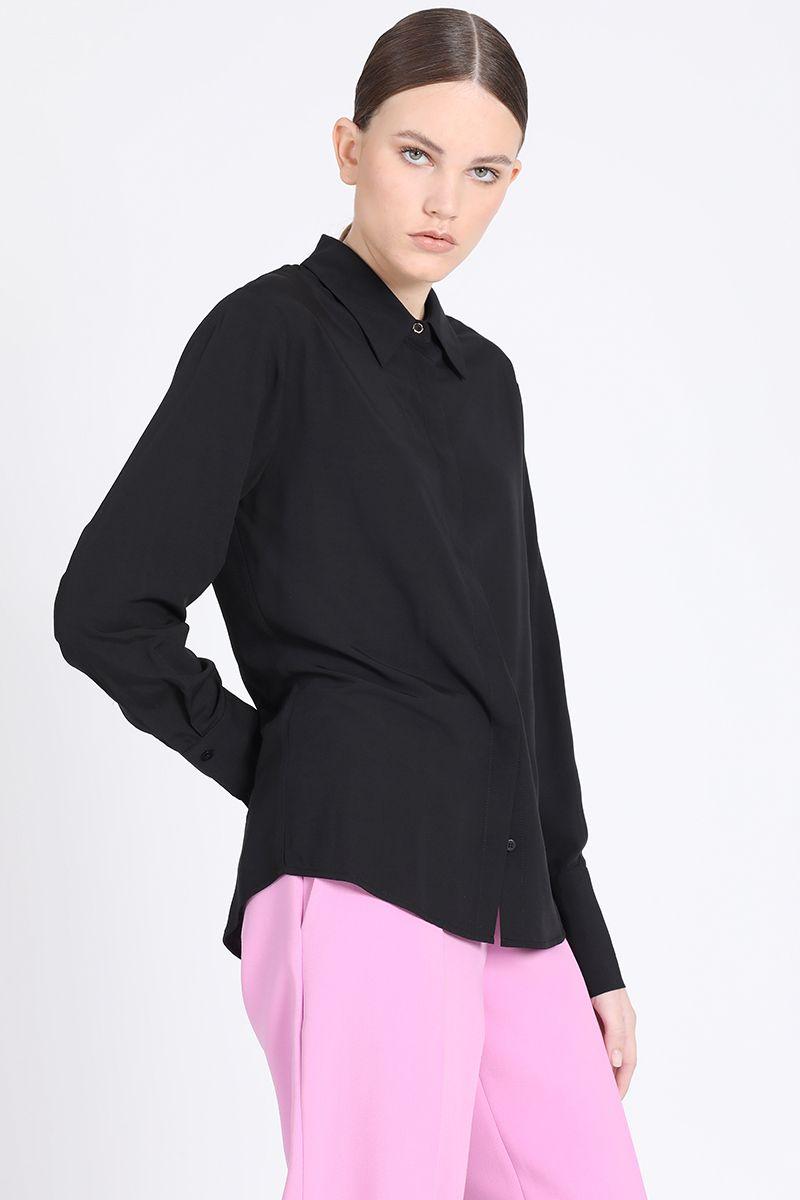 Camisa Basica, Negro Liola-0