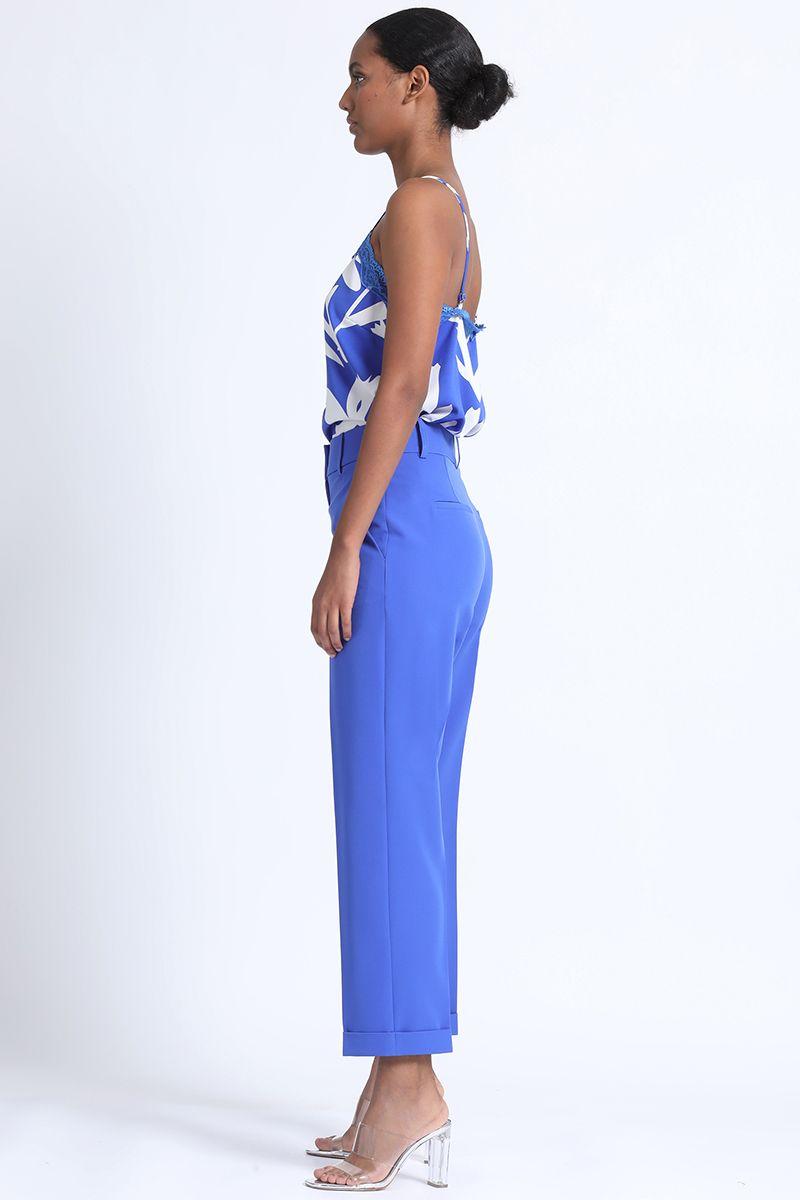 Pantalon Sastre Con Bastilla, Oceano Liola-1