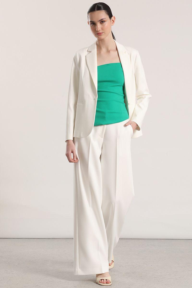 Top strapless Liola mujer verde-1
