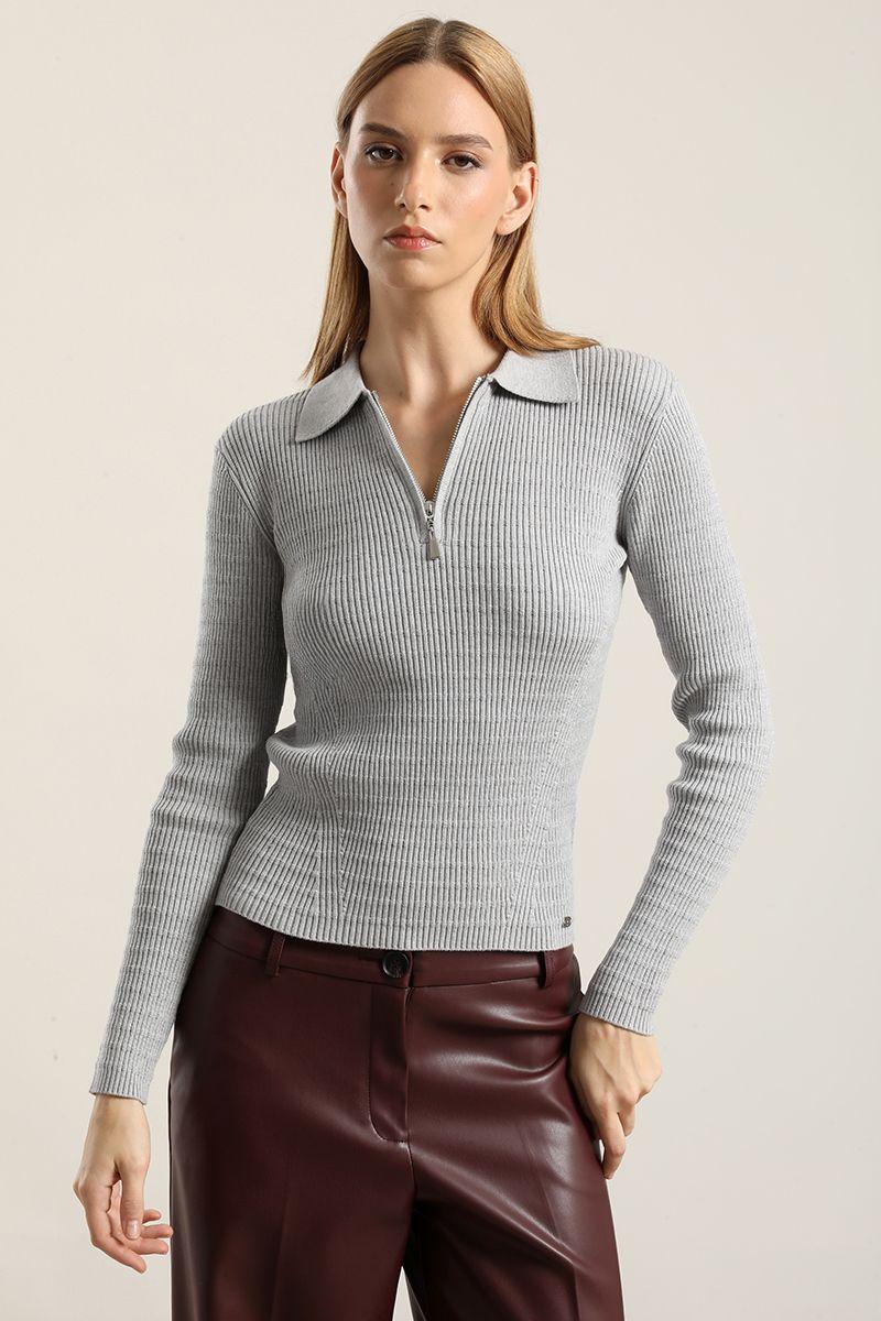 Jersey Punto Fantasia, Gris Liola-0