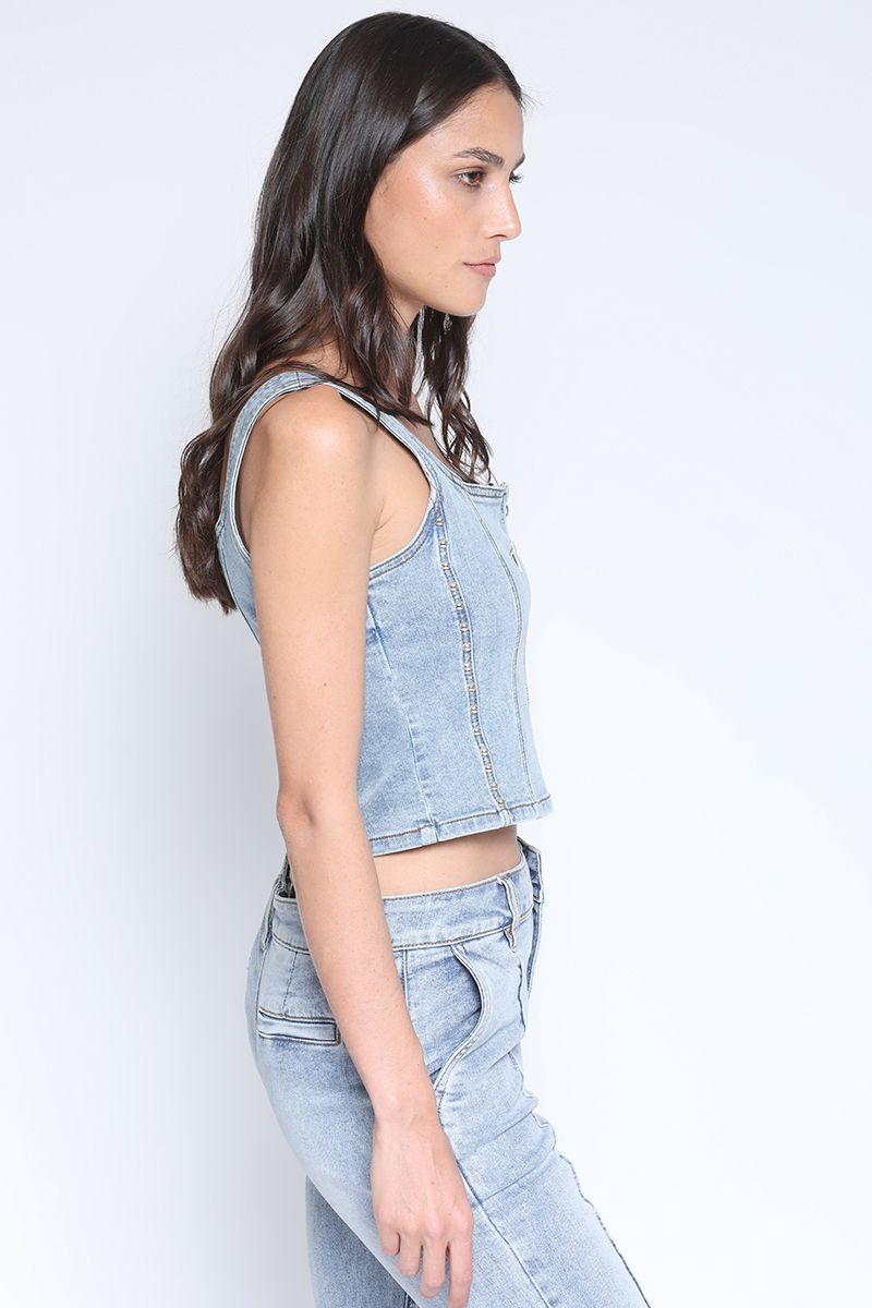 Corse Denim Tachas Azul Liola-2