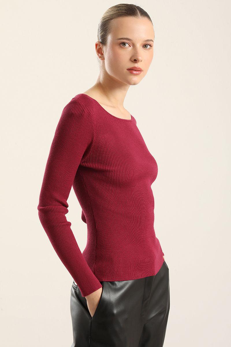 Jersey Punto Basico, Ciruela Liola-2