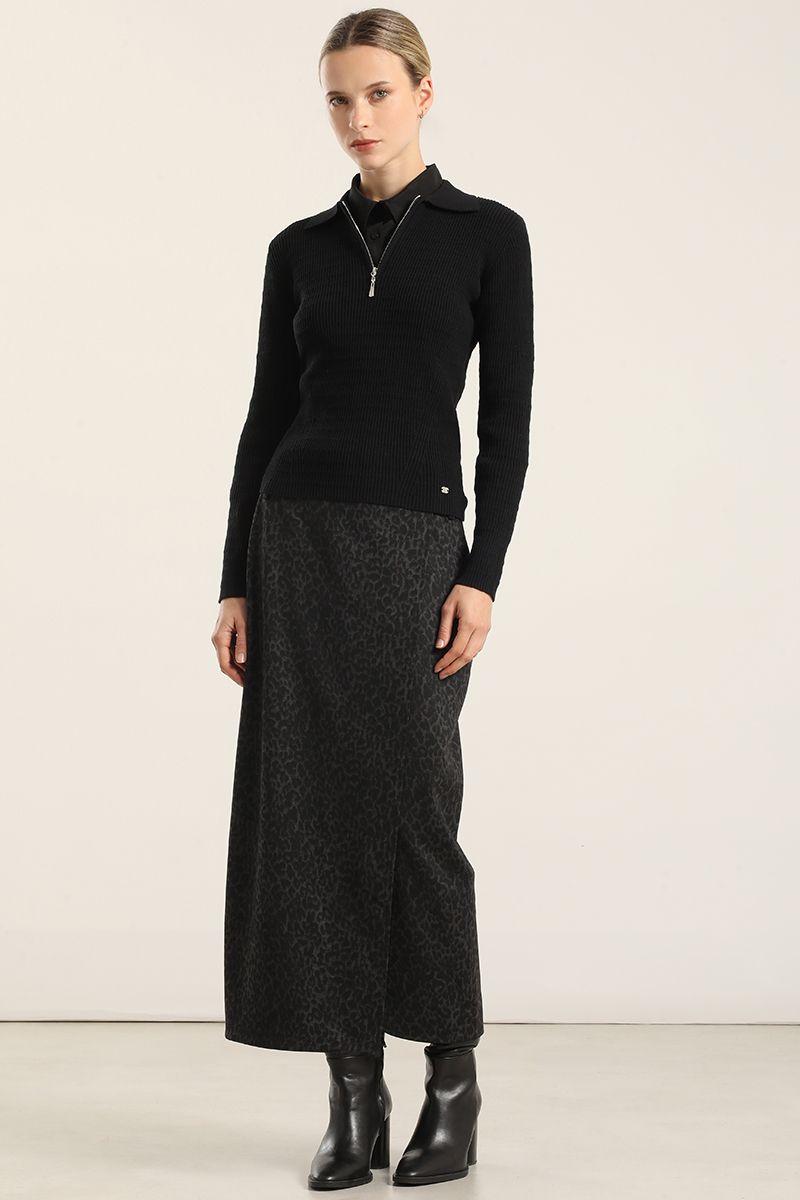 Jersey Punto Fantasia, Negro Liola-1