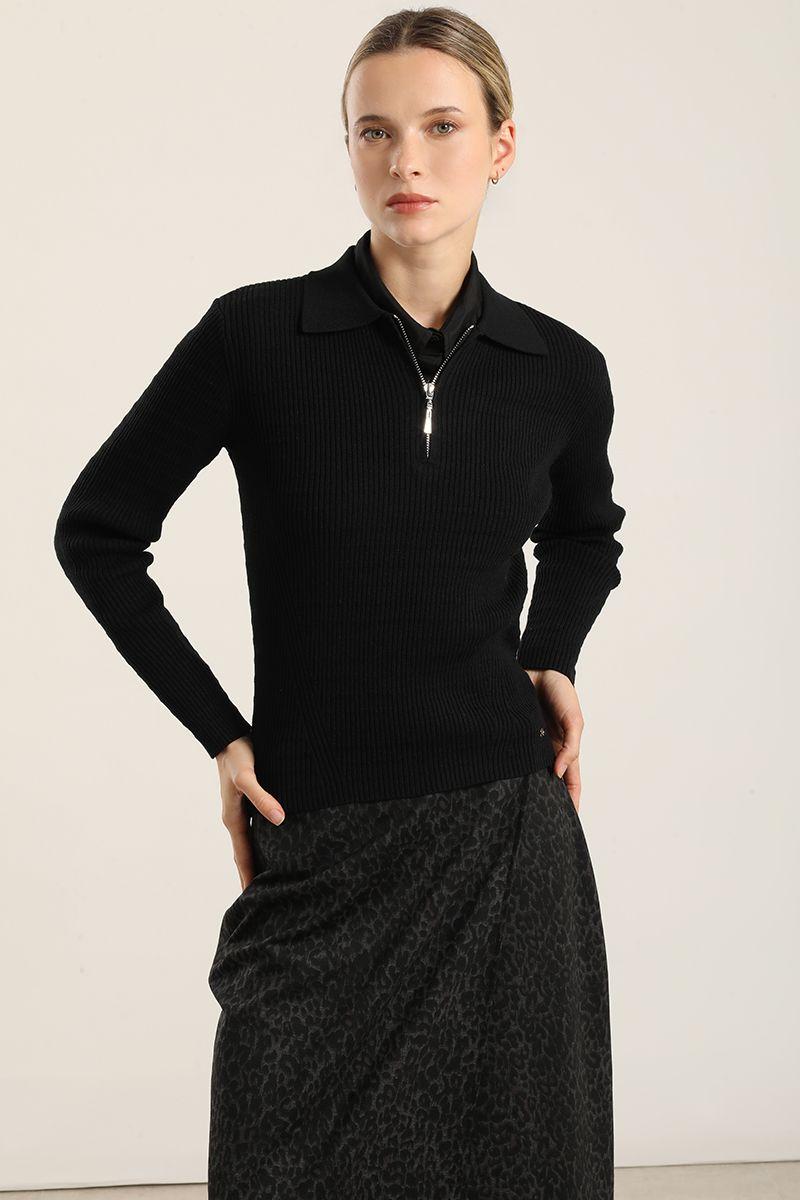 Jersey Punto Fantasia, Negro Liola-0