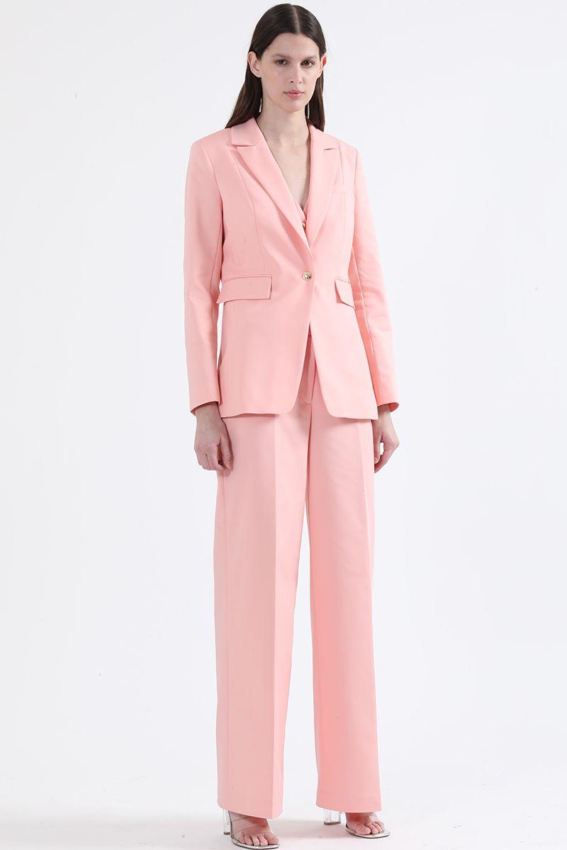 Blazer Entallado, Rosa Liola-1