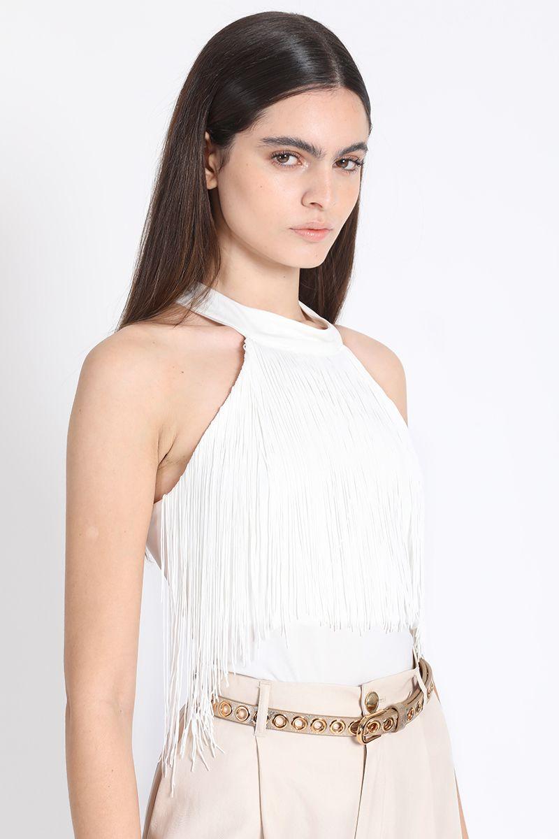 Top Halter Flecos Crudo Liola-3