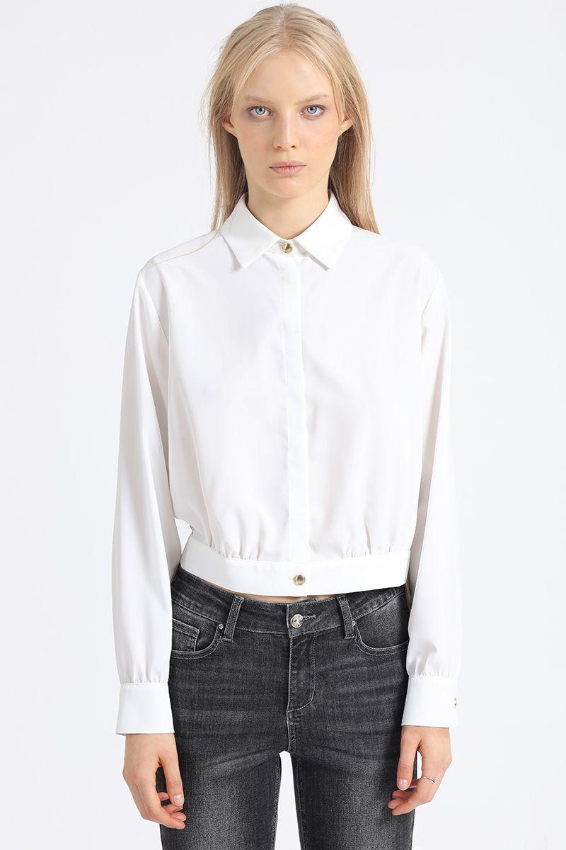 Blusa Crop, Crudo Liola-4