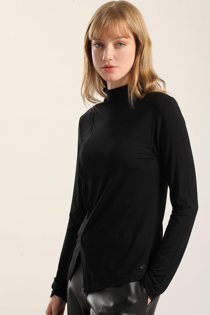 Top Abertura Pasada Asimetrica, Negro Liola-4