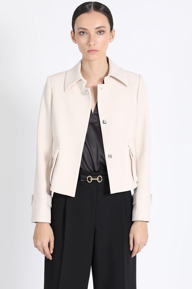 Chaqueta Corta Cargo, Crudo Liola-1