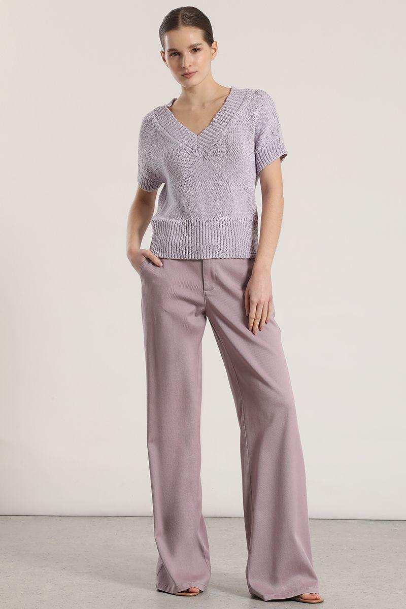 Pantalón palazzo liola mujer lila-1
