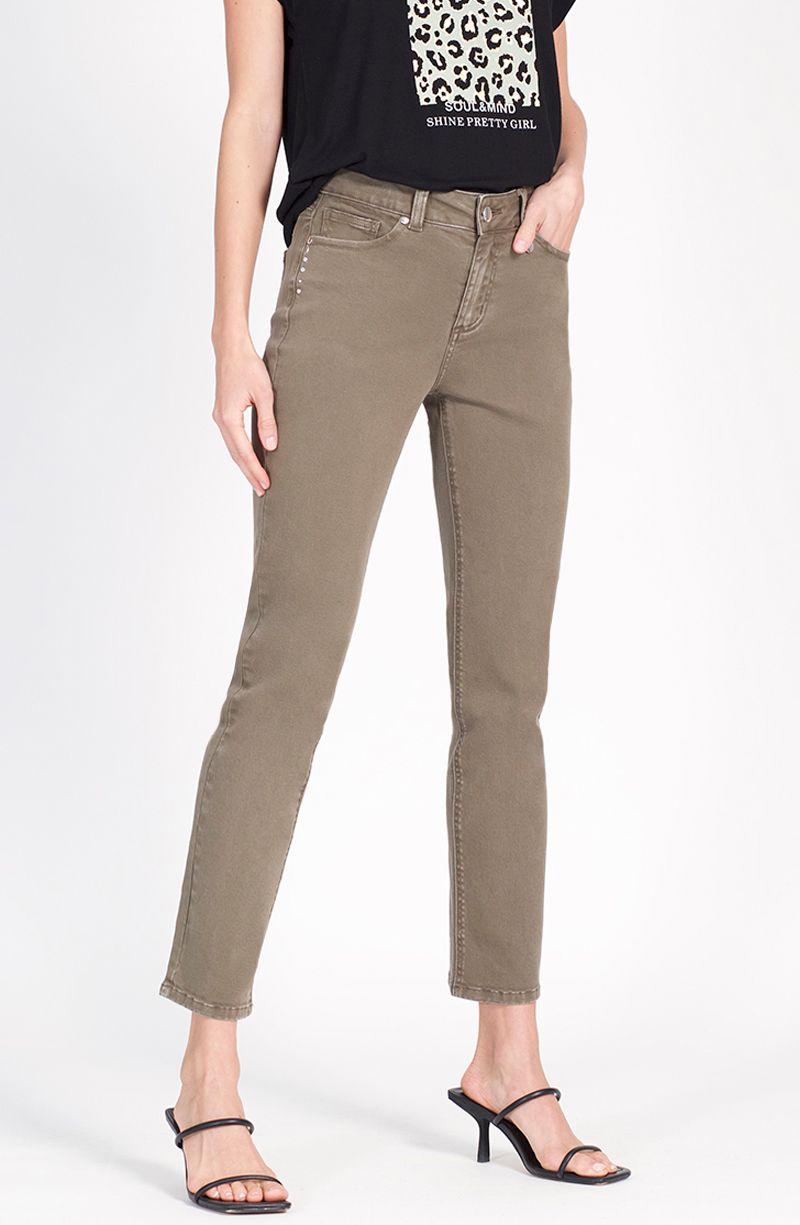 Jeans Recto Verde Liola-2