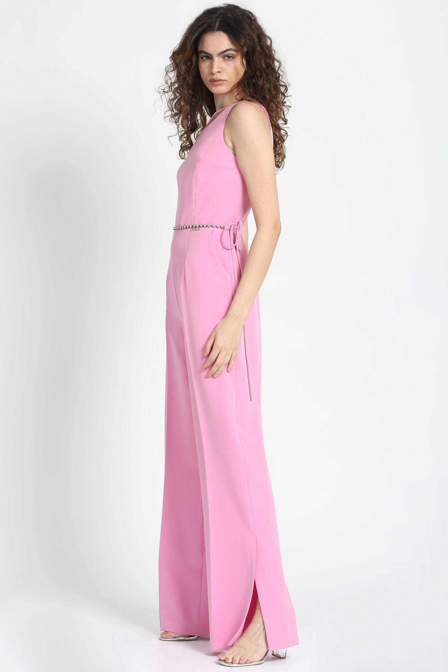 Enterito Largo Tirante Strass, Rosa Liola-4