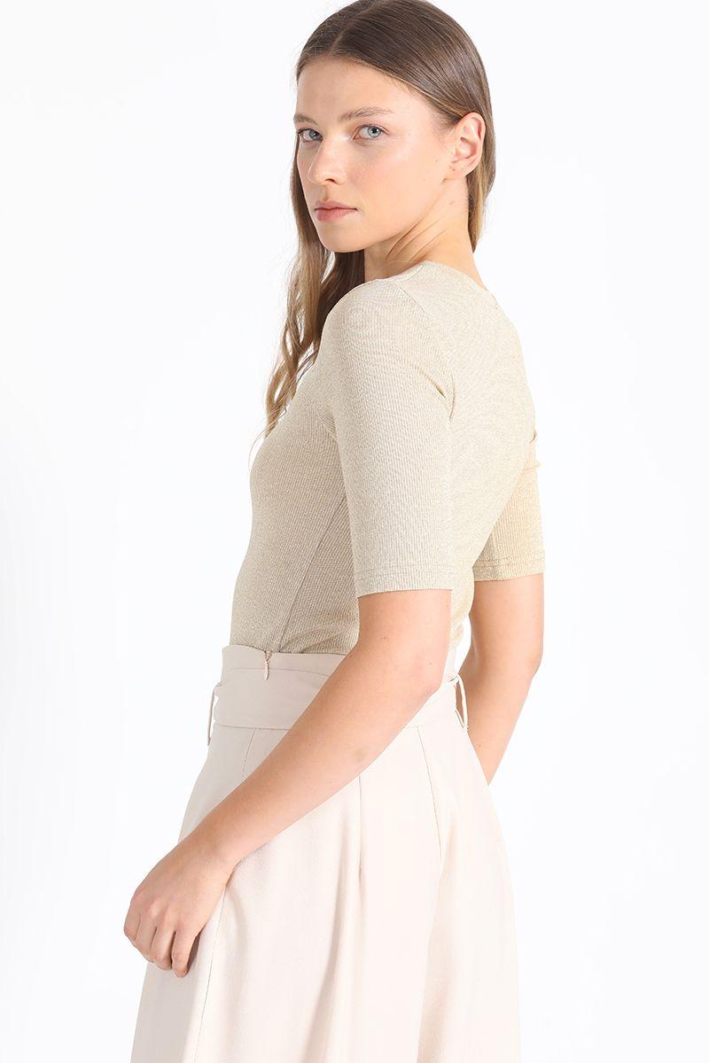 Polera Lurex Crudo Liola-4