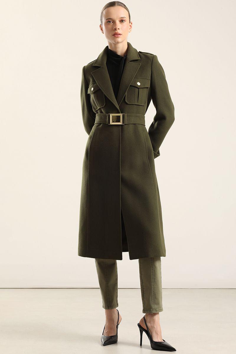 Abrigo Largo Cargo, Muflon Militar Liola-1