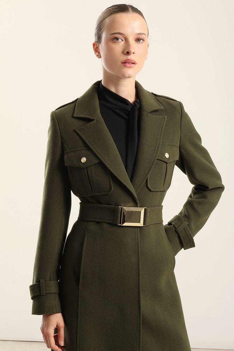 Abrigo Largo Cargo, Muflon Militar Liola-2