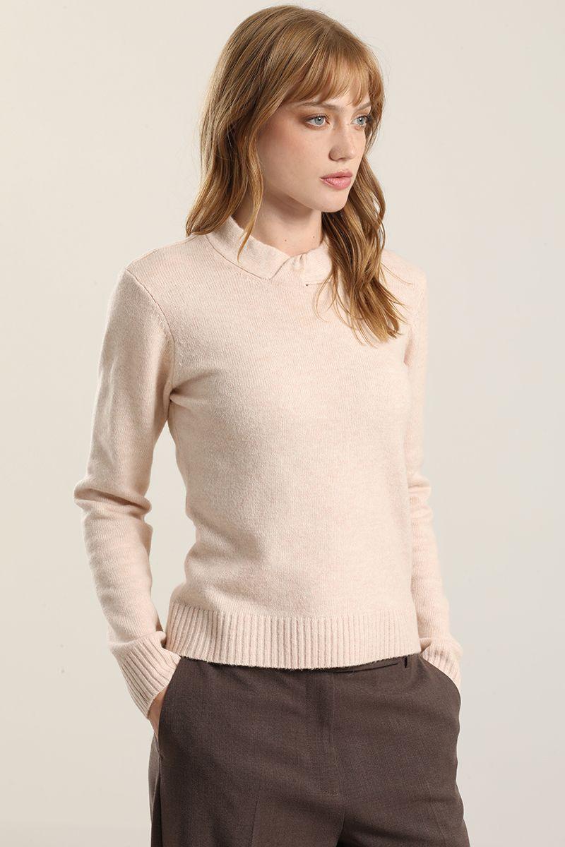 Jersey Punto Melange, Rosa Liola-0