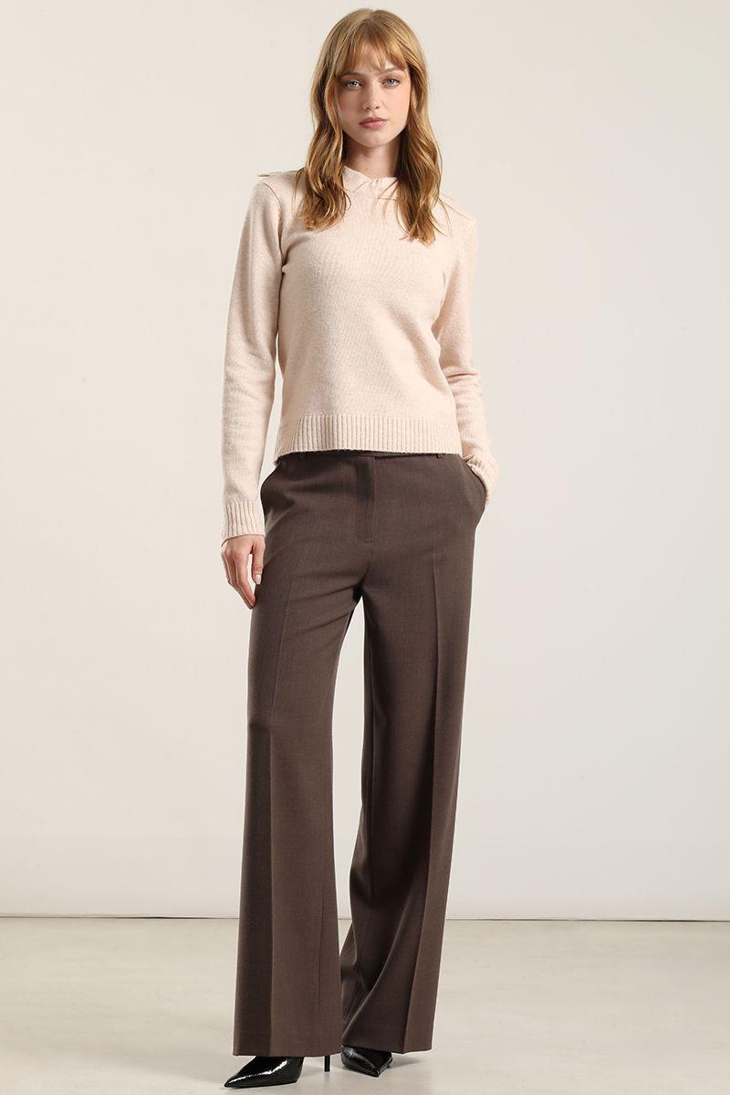 Jersey Punto Melange, Rosa Liola-1